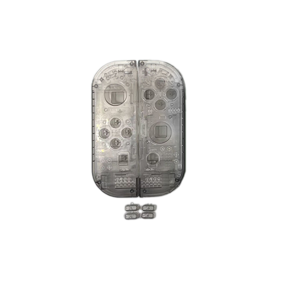 Maxpower (Gray) 1Pc For Clear Transparent Shell Cover Sl Sr Buttons For Nintendo Switch Ns Joy Con Controller
