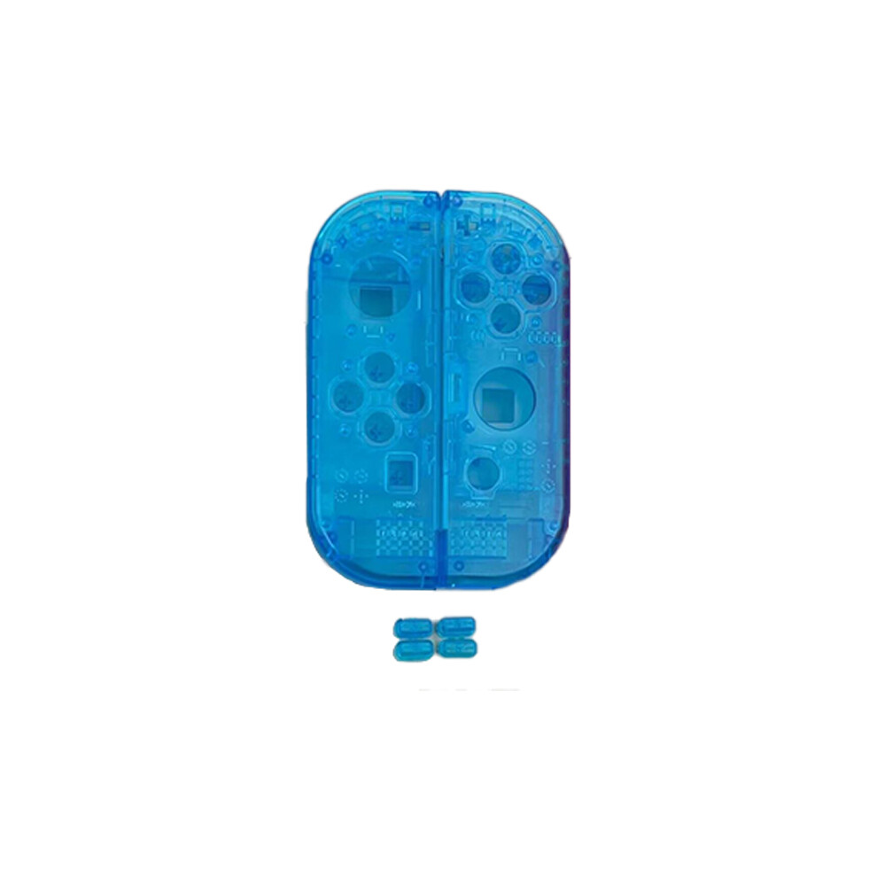 Maxpower (Blue) 1Pc For Clear Transparent Shell Cover Sl Sr Buttons For Nintendo Switch Ns Joy Con Controller