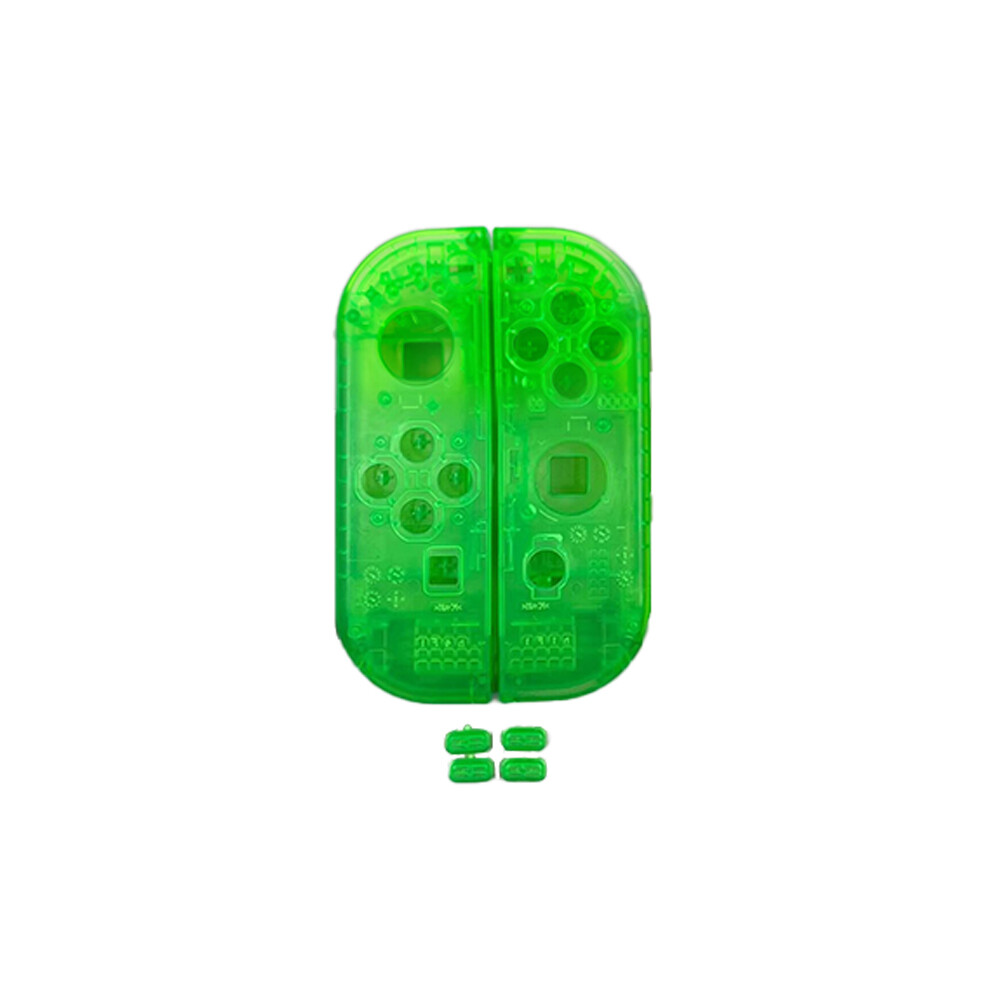 Maxpower (Green) 1Pc For Clear Transparent Shell Cover Sl Sr Buttons For Nintendo Switch Ns Joy Con Controller
