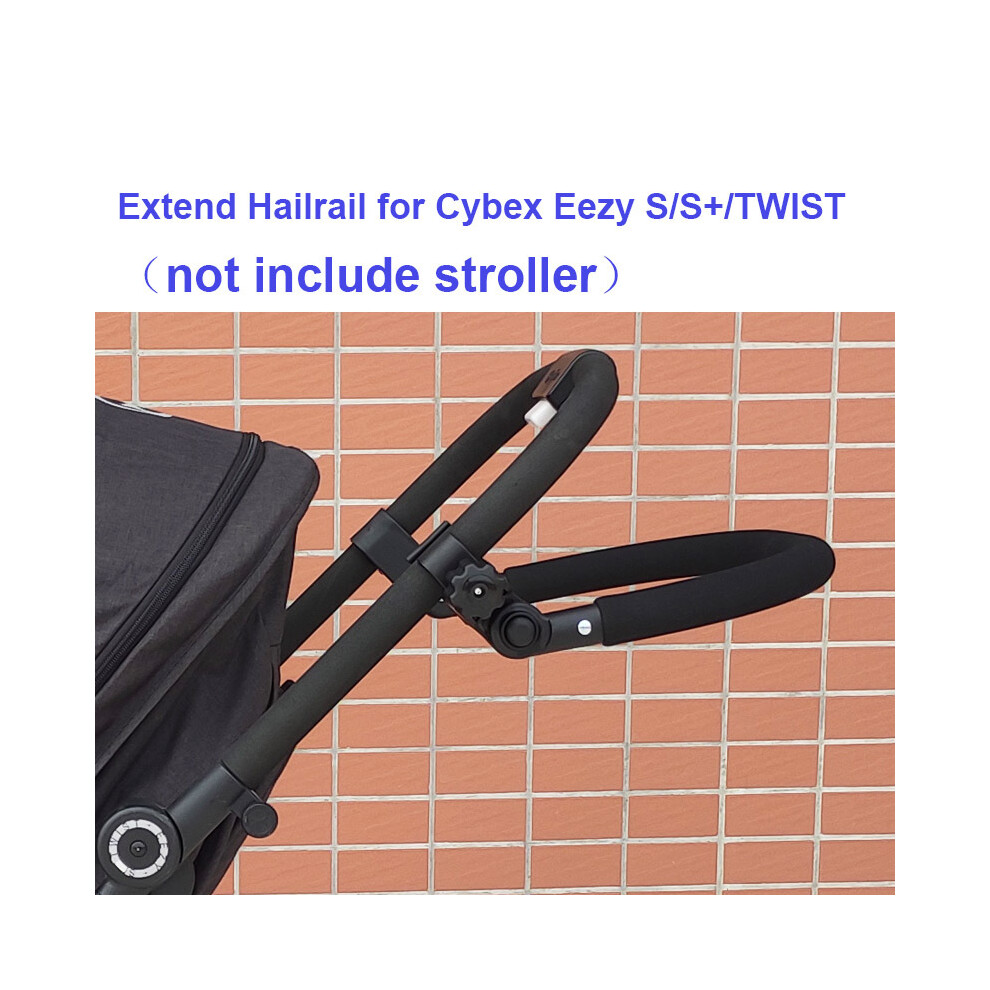 Maxpower (Eva For Cybex) Colu Kid Baby Stroller Accessories Extend Handle Hailrail Bumper For Yoyo Cybex Eezy S/S+/Twist And Bugaboo Bee 6 Bee 5