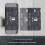 (C) Black Rear Back Cover Replacement Housing Shell Case Bottom for Nintendo Switch Backplate with Frame 3