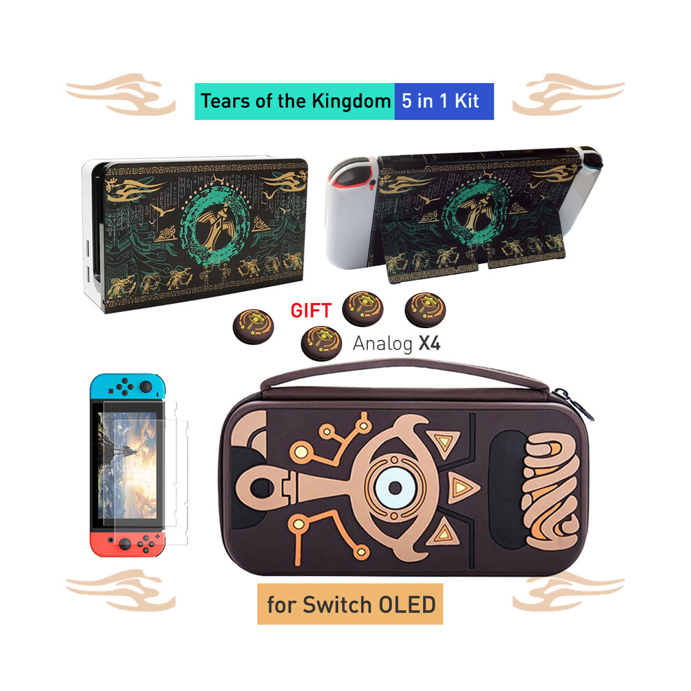 (B(Switch Oled)) For Nintendo Switch Storage Bag Zd Tears Of The Kingdom Hard Protective Case Shell Cover For Ns Switch Oled Game Accessories 9190758667646