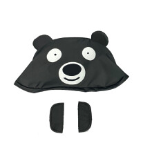 (Bear Canopy) COLU KID Stroller Accessories Seat Cushion Change Kits Rain Cover Sunshade Insect Net Backpack Bag For Doona Car Seat Stroller