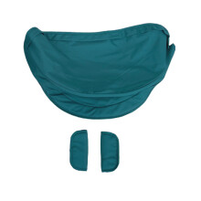 (Green canopy) COLU KID Stroller Accessories Seat Cushion Change Kits Rain Cover Sunshade Insect Net Backpack Bag For Doona Car Seat Stroller
