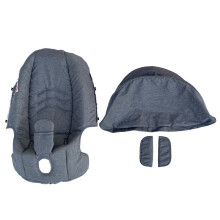(Grey) COLU KID Stroller Accessories Seat Cushion Change Kits Rain Cover Sunshade Insect Net Backpack Bag For Doona Car Seat Stroller