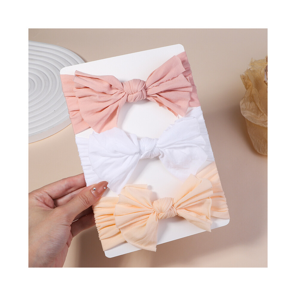 Maxpower (2709-6) 3Pcs/Lot Cable Knit Baby Headbands For Children Elastic Baby Girls Turban Kids Hair Bands Newborn Headwrap Baby Hair Accessories