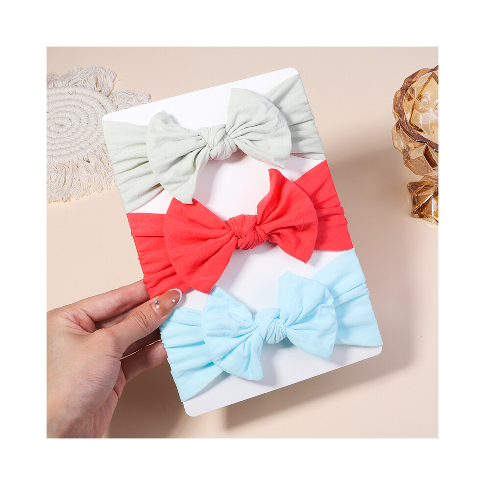 Maxpower (2710-2) 3Pcs/Lot Cable Knit Baby Headbands For Children Elastic Baby Girls Turban Kids Hair Bands Newborn Headwrap Baby Hair Accessories