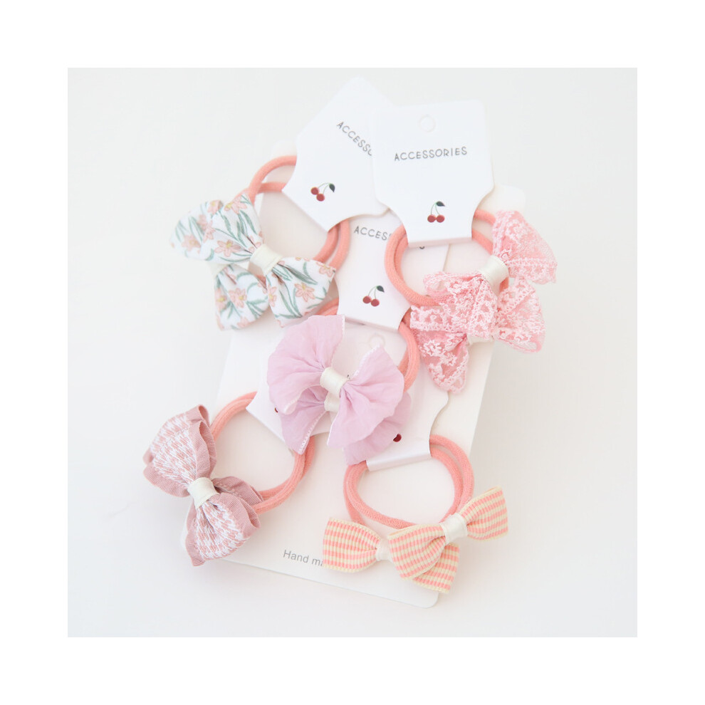 (10Pcs-B13) Baby Hair Band Girls Ties Bows Elastic Rubber Band Scrunchies Elastique Cheveux Fille Haar Kids Hair Accessories For Children-image-OPC-PG8NRNP-NEW