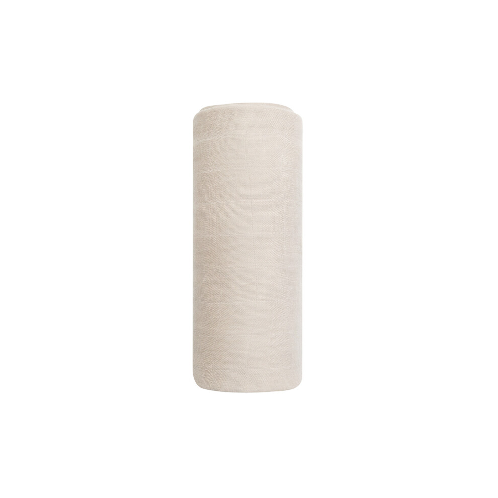 (Beige) Bamboo Blanket 120*120Cm Summer Breathable Bath Towel Beige Khaki  Baby Blanket Envelope For Newborn Swaddle Stroller Cover