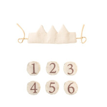 (Beige) Balloon Wall Hanging Ornaments Cotton Kids Pillow Room Cotton Balloon Hanging Decorations Newborn Photography Props Accessories