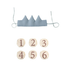 (Blue) Balloon Wall Hanging Ornaments Cotton Kids Pillow Room Cotton Balloon Hanging Decorations Newborn Photography Props Accessories