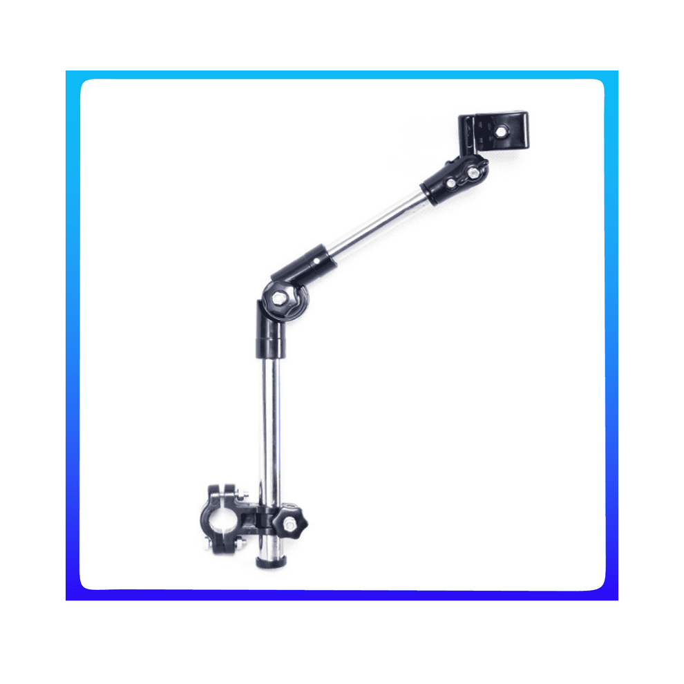 Maxpower (Type1) Wheelchair Accessories Umbrella For Chair Stroller 360 Adjustable Umbrella Stretch Mount Stand For Rolling Chair Wheelchair