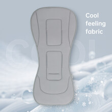 (Dark Gray New) Stroller Cushion Universal Baby Pram Seat Pad Winter Soft Comfortable Cotton Kids Pushchair Car Mat Stroller Accessories