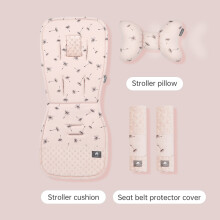 (suit Dandelion) Stroller Cushion Universal Baby Pram Seat Pad Winter Soft Comfortable Cotton Kids Pushchair Car Mat Stroller Accessories