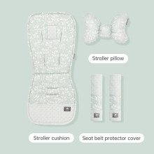 (suit Grass) Stroller Cushion Universal Baby Pram Seat Pad Winter Soft Comfortable Cotton Kids Pushchair Car Mat Stroller Accessories