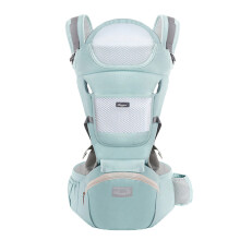 (Cotton Green) Baby Carrier Ergonomic Infant Multifunctional Waist Stool Newborn To Toddler Multi-use Before and After Kangaroo Bag Accessories