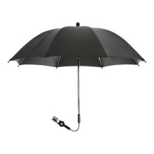 (Black75x80cm) Adjustable Baby Stroller Umbrella Pram Pushchair Parasol Sun Shade Black