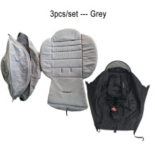 (175 Light Gray) COLU KID Baby Stroller Accessories Canopy Hood Sunshade 175 Seat Cushion Cotton Liner Pad for Babyzen Yoyo2 Yoya YOYO
