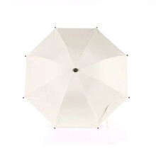 (white1) Baby Stroller Folding Umbrella UV Sun Rain Protection Parasol 360 Degrees Adjustable Universal Stroller Sunshade Canopy