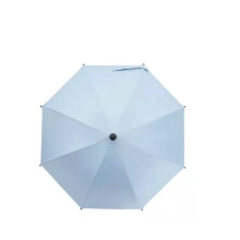 (blue1) Baby Stroller Folding Umbrella UV Sun Rain Protection Parasol 360 Degrees Adjustable Universal Stroller Sunshade Canopy