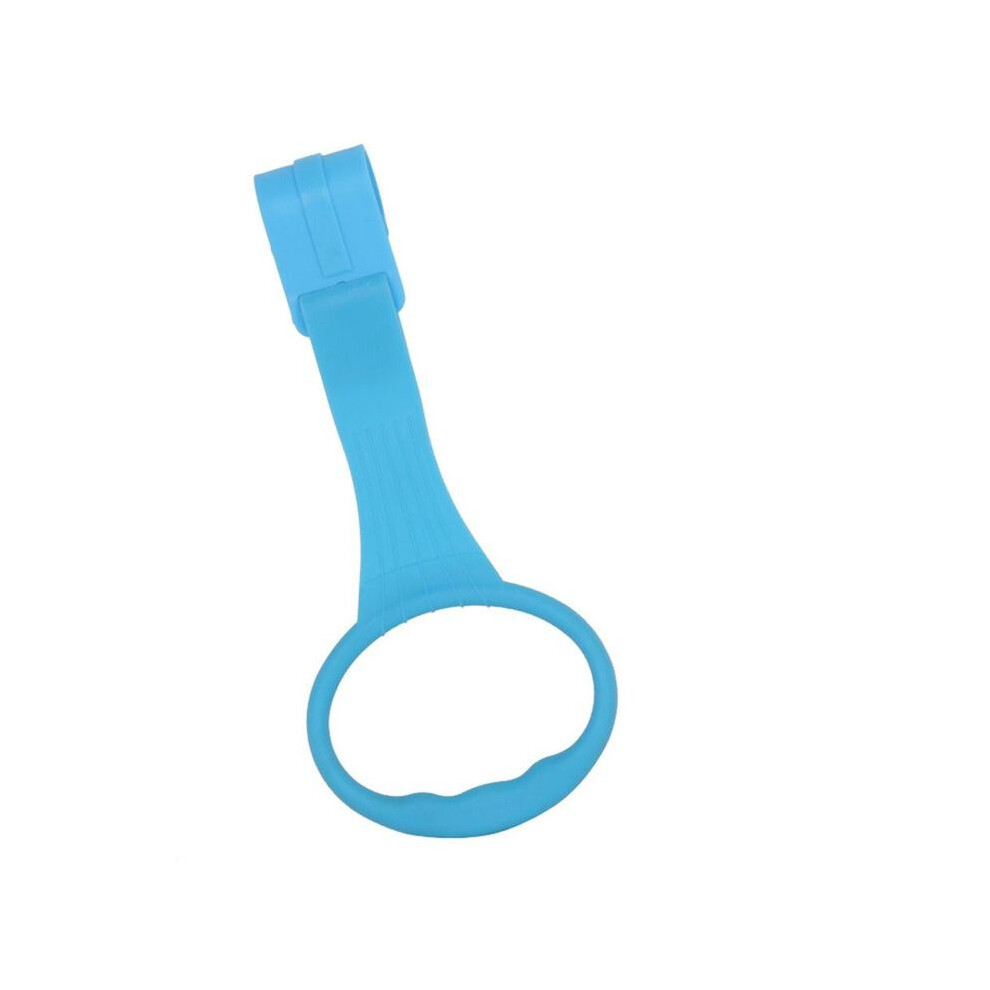 (Blue) Pull Ring For Playpen Baby Crib Stroller Ring Baby Learn To Stand Hand Pull Ring Hanging Ring Baby Cot Toddler Pull Rings Blue Maxpower