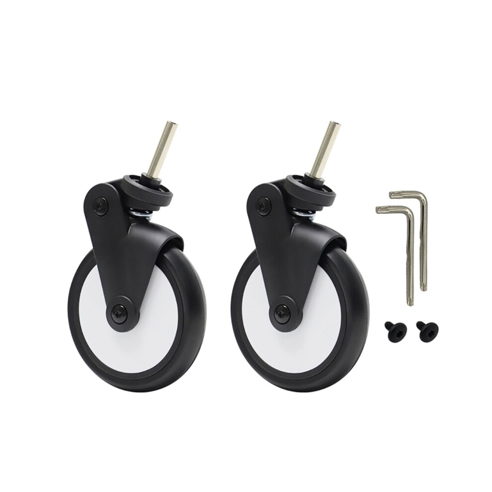 Maxpower (1Pc Front Wheel) Baby Strollers Rubber Wheels Baby Strollers Front/Back Wheels Replacement Accessories For Yoya Vovo Wheel Kids Carriage