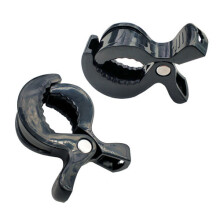 (black) 2pc/lot Baby Colorful Car Seat Accessories Plastic Pushchair Toy Clip Pram Stroller Peg To Hook Cover Blanket Mosquito Net