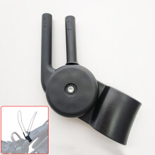 (Clip-L No.2) Stroller Awning Clip Compatible Priam 3/4 Mios 2/3 Prams Canopy Holder Bar Buckle Clasp Knob Clamp Bebe Accessories