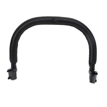 (B) Stroller Handle Bumper Bar Armrest Safety Bar Stroller Accessory Safety Bar W3JF