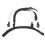 (B) Stroller Handle Bumper Bar Armrest Safety Bar Stroller Accessory Safety Bar W3JF 3
