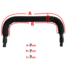 (customization long) Pu Leather Cover For Stokke Xplory V4 / V5 Stroller Handle Baby Pram Armrest Protective Case Covers Baby Carriage Accessories