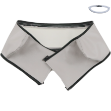 (mom 1 pcs gray) Pu Leather Cover For Stokke Xplory V4 / V5 Stroller Handle Baby Pram Armrest Protective Case Covers Baby Carriage Accessories