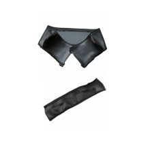 (2pcs black) Pu Leather Cover For Stokke Xplory V4 / V5 Stroller Handle Baby Pram Armrest Protective Case Covers Baby Carriage Accessories