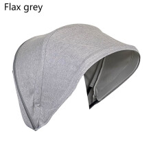 (Flax grey) Baby Stroller Sun Shade Awning Canopy For Bugaboo Bee6 Bee5 Bee3 UV Proof Pram Cover Baby Stroller Accessories