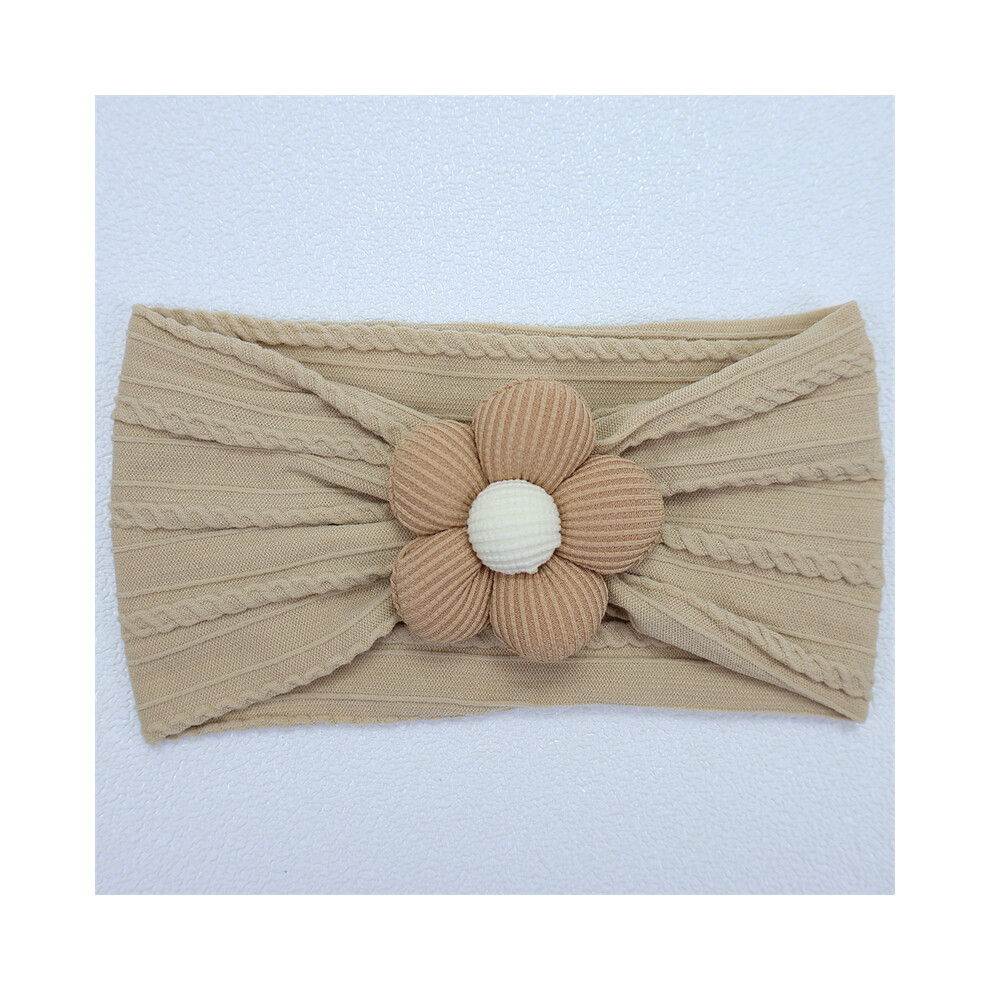 Maxpower (1) 1Pcs Bow Baby Head Band For Children Print Baby Headbands Newborn Cable Headband Turban Kids Headwear Baby Hair Accessories