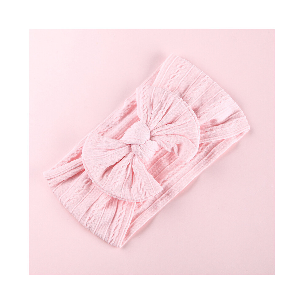 Maxpower (23) 1Pcs Bow Baby Head Band For Children Print Baby Headbands Newborn Cable Headband Turban Kids Headwear Baby Hair Accessories