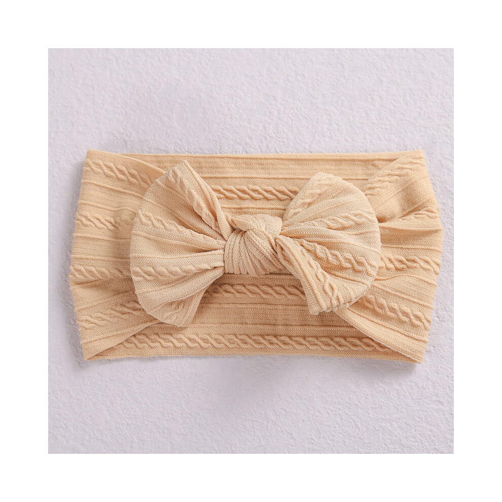 Maxpower (32) 1Pcs Bow Baby Head Band For Children Print Baby Headbands Newborn Cable Headband Turban Kids Headwear Baby Hair Accessories