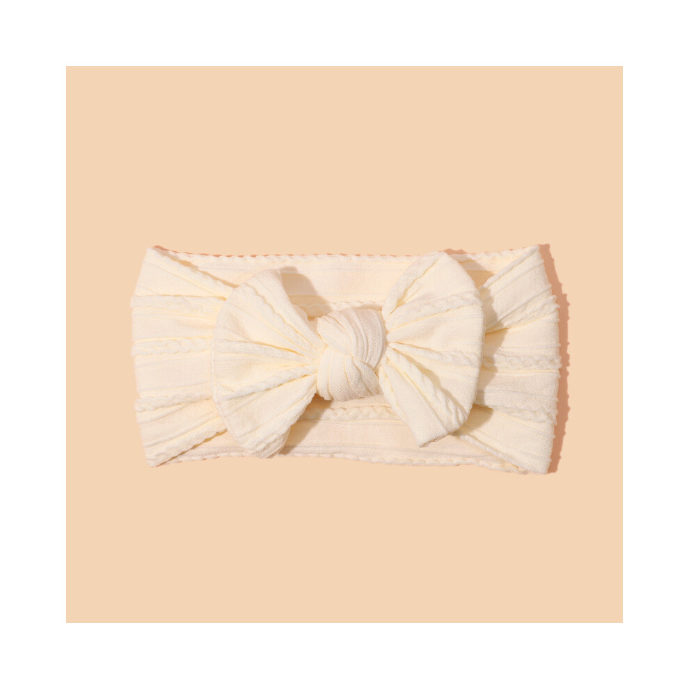 Maxpower (42) 1Pcs Bow Baby Head Band For Children Print Baby Headbands Newborn Cable Headband Turban Kids Headwear Baby Hair Accessories