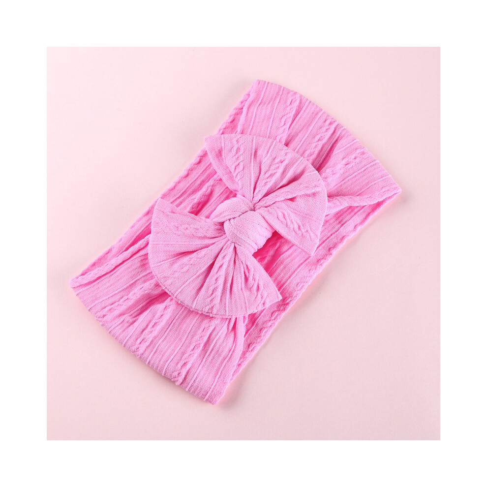 Maxpower (7) 1Pcs Bow Baby Head Band For Children Print Baby Headbands Newborn Cable Headband Turban Kids Headwear Baby Hair Accessories
