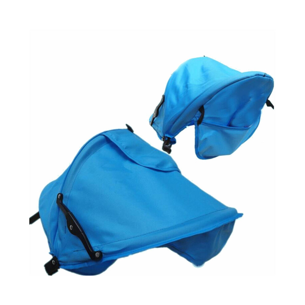 Maxpower (Blue) Baby Stroller Sunshield Shade Protection Hood Canopy Cover Prams Stroller Accessories Baby Stroller Sun Visor Carriage Sun Blue