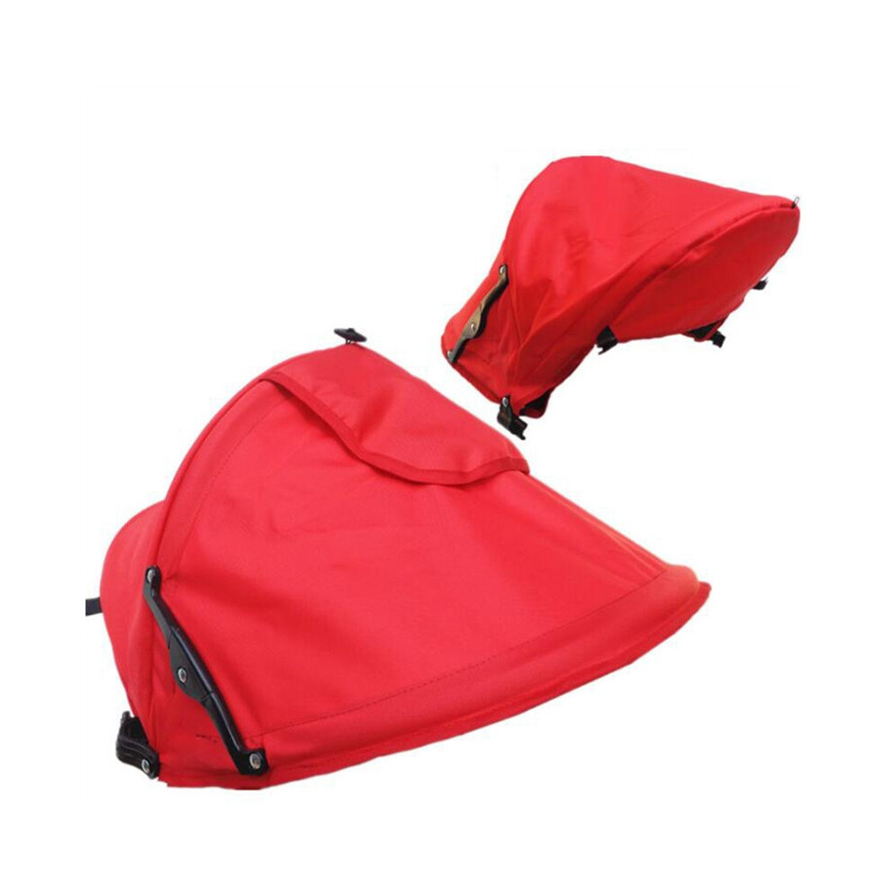 Maxpower (Red) Baby Stroller Sunshield Shade Protection Hood Canopy Cover Prams Stroller Accessories Baby Stroller Sun Visor Carriage Sun Red