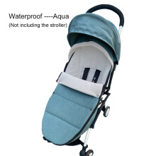 (Waterproof Aqua) Universal Baby Strolle Accessories Footmuff Warm Sleepsacks Pram Waterproof Socks For Babyzen YOYO Baby Stroller Accessories