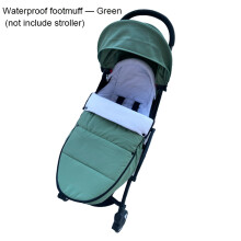 (Waterproof green) Universal Baby Strolle Accessories Footmuff Warm Sleepsacks Pram Waterproof Socks For Babyzen YOYO Baby Stroller Accessories