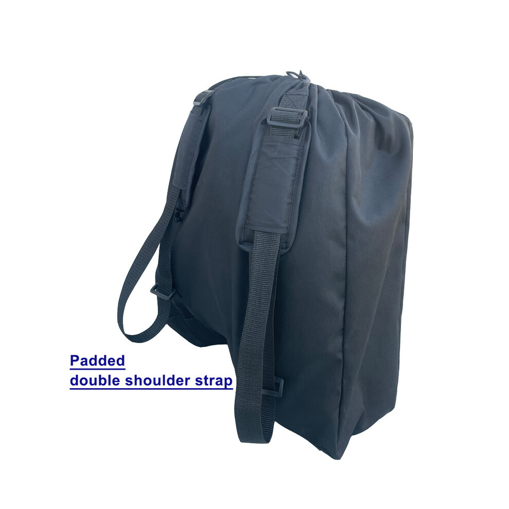 Maxpower (Backpack) Baby Stroller Accessories Storage Bag Travel Bag For Gb Pockit+ All City And Cybex Libelle Black