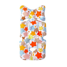 (Colorful star) Cotton Universal Baby Stroller Car High Chair Seat Cushion Liner Mat Pad Cover Protector For Baby Kid Toddler Infants