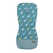 (dinosaur) Stroller Cushion Universal Breathable Kids Pushchair Car Trolley Seat Mattress Soft Diaper Pad Cotton Baby Stroller Accessories