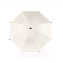 (ys Beige) Baby Stroller Folding Umbrella UV Sun Rain Protection Parasol 360 Degrees Adjustable Universal Stroller Sunshade Canopy