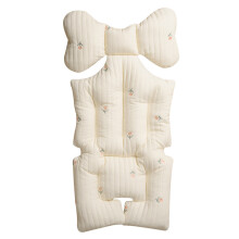(Tulips) Autumn and winter warm baby stroller seat cushions thickened cotton child stroller baby seat cushions universal four seasons