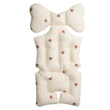 (Cherry) Autumn and winter warm baby stroller seat cushions thickened cotton child stroller baby seat cushions universal four seasons