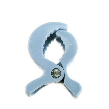 (Light blue 1 psc) Baby Colorful Car Seat Accessories Plastic Pushchair Toy Clip Pram Stroller Peg To Hook Cover Blanket Mosquito Net Clips